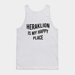 Heraklion is my happy place Tank Top